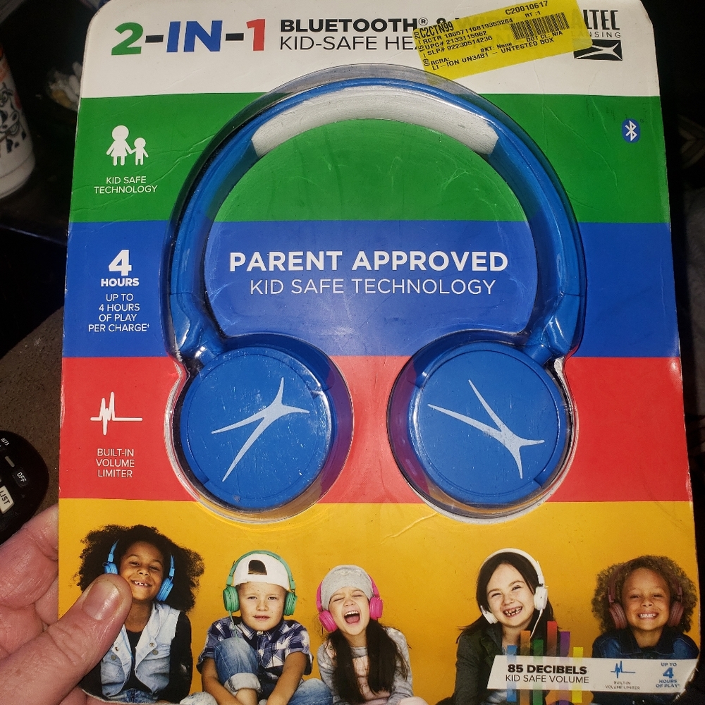 2 in 1 Bluetooth & wired headphones